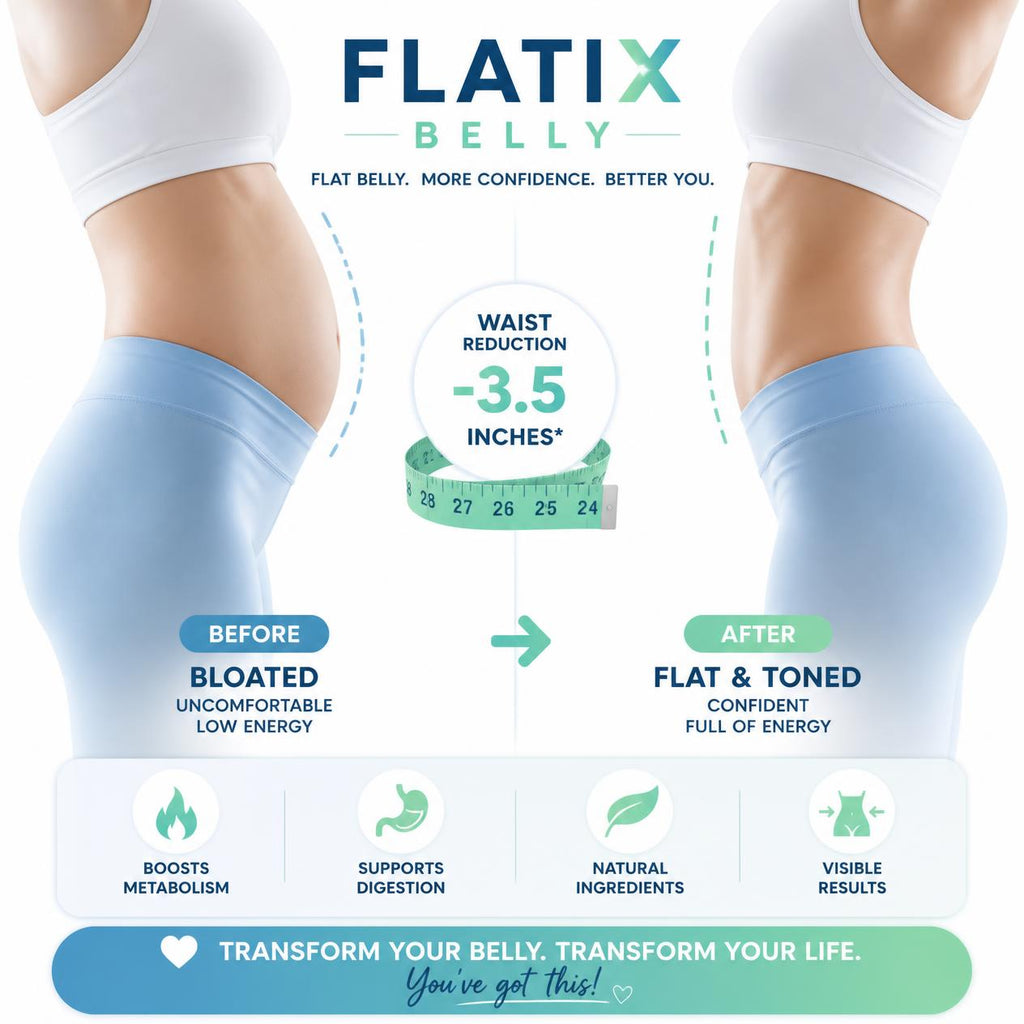 Flatix Belly ( Ventre Plat ) - 2 mois pour avoir le ventre plat